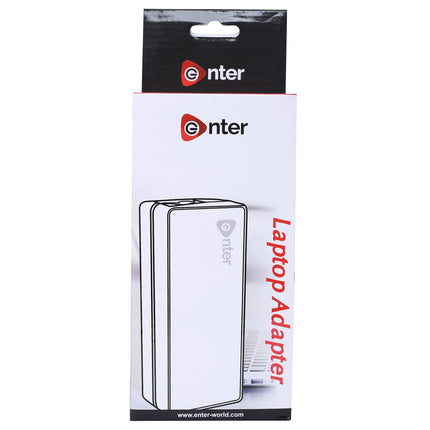 Enter Bis Certified 90W, 19.5V/4.62A, 3 Pin High-Efficiency Ac Laptop Charger/Adapter for Dell Laptops (Without Power Cord),Black