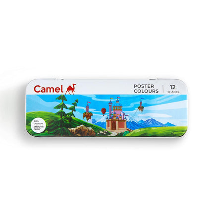 Camel Student Poster Color - 10Ml Each, 12 Shades, Multicolor