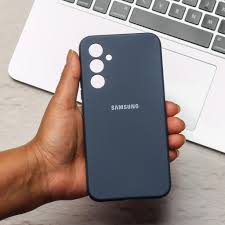 Samsung Galaxy F56 5G Original Silcone Case (Black)