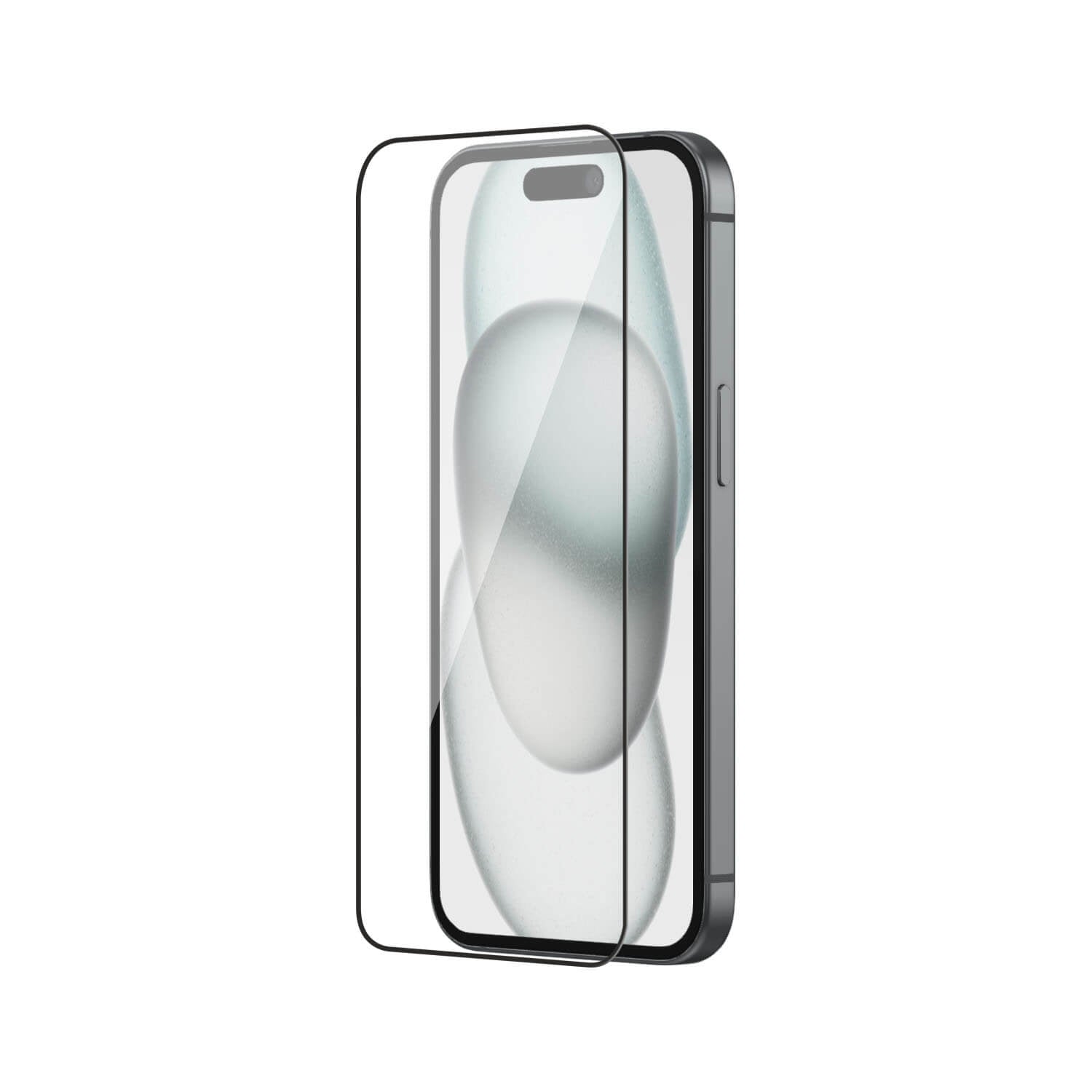 Glass Screen Silicone Screen Guard IPhone 15 Silicone +Tempered