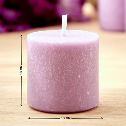 Home Decor Luxury Srawberry Scented Smokeless Decorated Wax Votive Candles Candle (Pack OF 1)