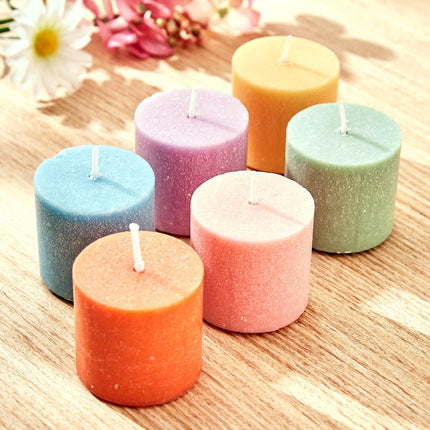 Home Decor Luxury Srawberry Scented Smokeless Decorated Wax Votive Candles Candle (Pack OF 1)