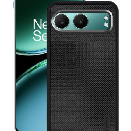 Dsfinest Back Cover Case for OnePlus Nord 4 5G Slim & Lightweight | Ultra-Premium Dotted Design | Camera Protection Bump | Fabric Texture Back Case Cover OnePlus Nord 4 5G [PC & TPU, Black]
