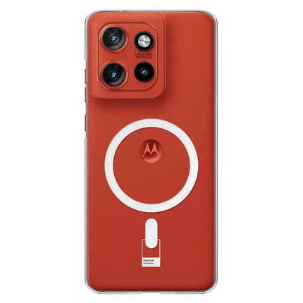 Anti-Yellow Magsafe Clear Case Motorola Edge 50 Neo