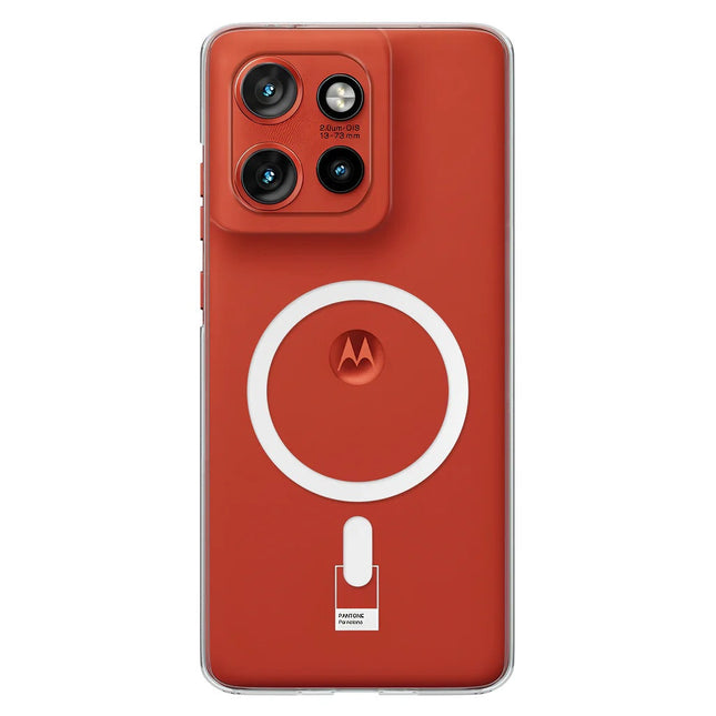 Anti-Yellow Magsafe Clear Case Motorola Edge 50 Neo