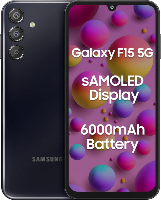 Samsung Galaxy F15 5G (Ash Black, 6GB RAM, 128 GB Storage)(Open Box)