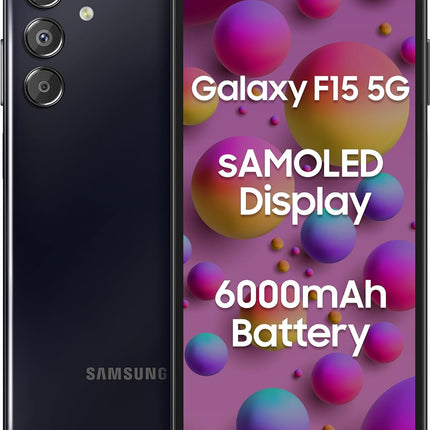 Samsung Galaxy F15 5G (Ash Black, 6GB RAM, 128 GB Storage)(Open Box)
