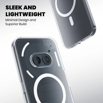 Anti-Yellow Magsafe Clear Case Nothing - Nothing Phone (2a)