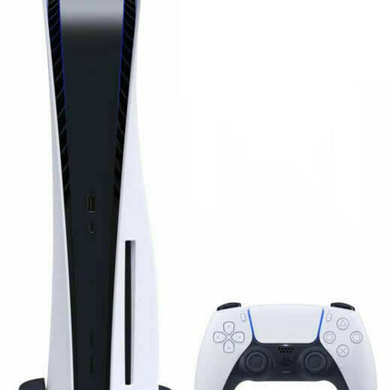 Sony Play Station 5 Gaming Console (PS5)- Refurbished ( Disc Edition, Superb, 1 TB, White) (PreLoaded Games)