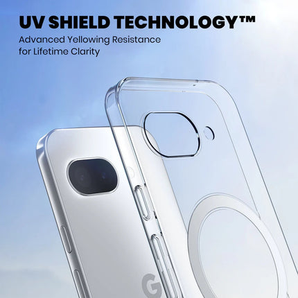 Anti-Yellow Magsafe Clear Case Google Pixel 9A