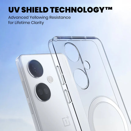 Anti-Yellow Magsafe Clear Case - OnePlus Nord CE 5