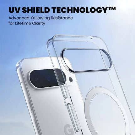Anti-Yellow Magsafe Clear Case Google Pixel 9 Pro