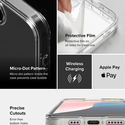 iPhone 16e 2025 Back Cover Case | Fusion Matte - Matte Clear
