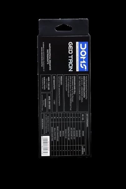 DOMS GEOTRON MATH.INST.BOX