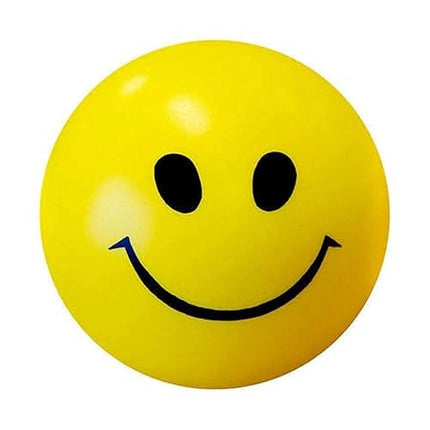 Smiley Soft Balls Cute Funny Yellow Emoji Happy Smiley Face Squeeze Sponge Balls, Yellow Emoji Face Fun Ball, Stress Relief Ball (Pack of 1).