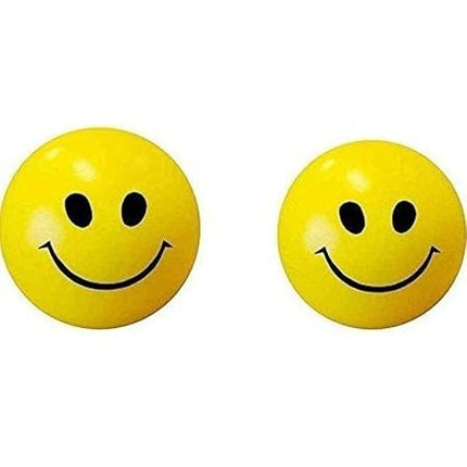 Smiley Soft Balls Cute Funny Yellow Emoji Happy Smiley Face Squeeze Sponge Balls, Yellow Emoji Face Fun Ball, Stress Relief Ball (Pack of 1).