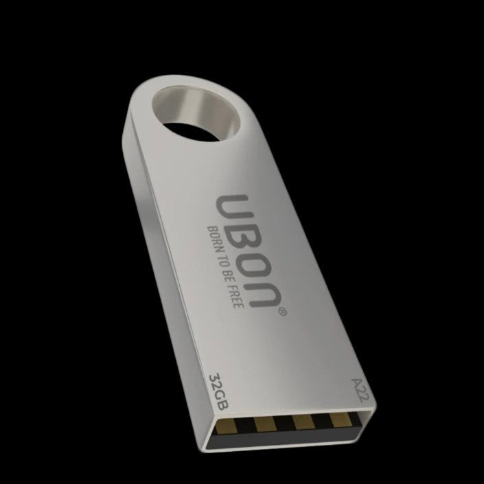 Ubon Rocket Series UPD-3250 USB 2.0 Metal Body High Speed 32 Pen Drive  (Grey)