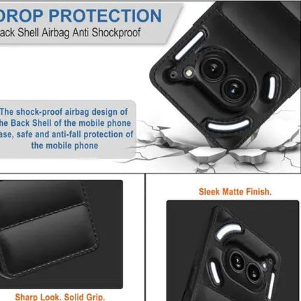 Puffer Back Cover For Nothing Phone 2a 5G ,Nothing Phone (2A) 5G