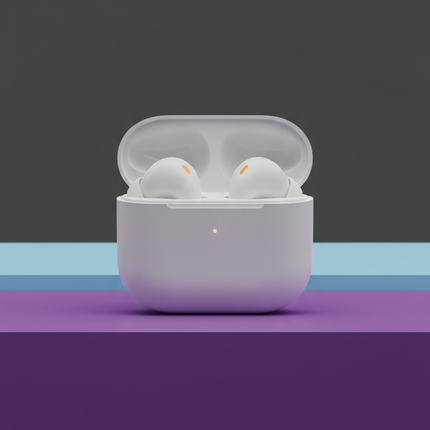 Wireless earbuds with magnetic charging case