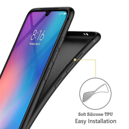 HC® Oppo Reno 14 Back Cover | Soft Silicone Slim Back Case Cover for Oppo Reno 14- Black
