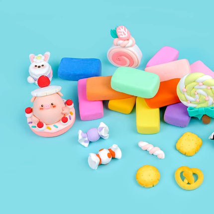 CREATURE Ultra-Light Creative Art and Craft Air Dry Super Clay with Carving Molding Tools Kit for Kids (PACK of 1)