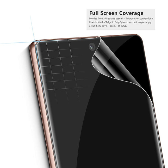Unbreakable Membrane Screen Guard Compatible with Realme Gt6T/GT6/GT7Pro Mobile phone (Covers Edges)