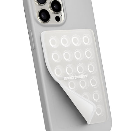 Phone Case Sticker Grip Silicone Holder Mount for Hands-Free Mobile Accessory Holder Grip, Video Phone Accessory Compatible Mirror, Shower