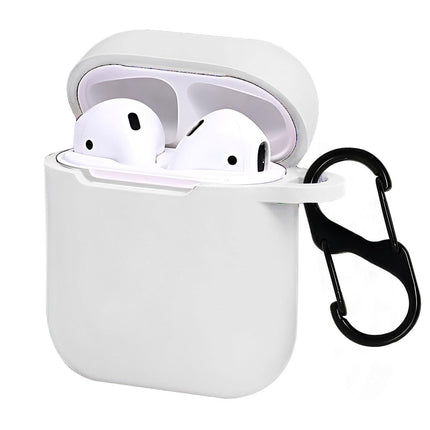 Silicone Soft Case Cover with Keychain for AirPods
