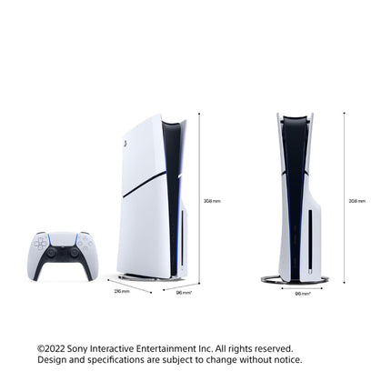 Sony Play Station 5 Gaming Console (PS5) 1TB, White