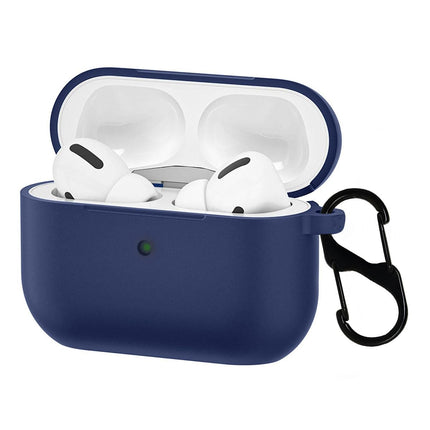 Silicone Soft Case Cover with Keychain for AirPods