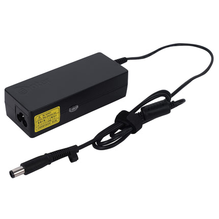 Enter Bis Certified 90W, 19.5V/4.62A, 3 Pin High-Efficiency Ac Laptop Charger/Adapter for Dell Laptops (Without Power Cord),Black