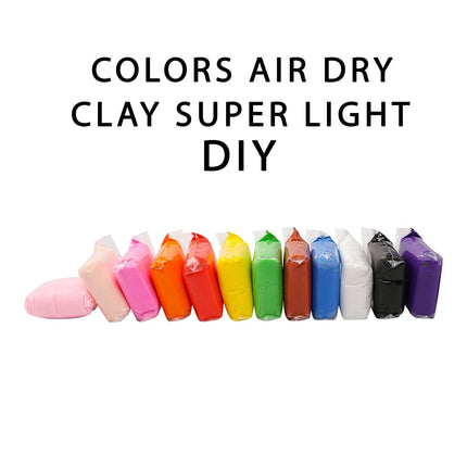 CREATURE Ultra-Light Creative Art and Craft Air Dry Super Clay with Carving Molding Tools Kit for Kids (PACK of 1)