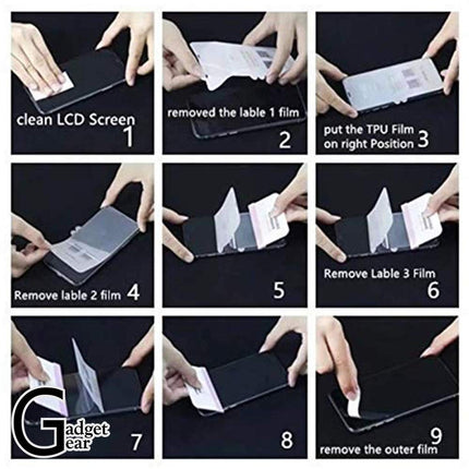 Unbreakable Screen Protector Hydrogel Membrane Compatible with Apple iWatch 7 45mm | Edge to Edge Coverage with Easy Installation Kit(Set of 1)