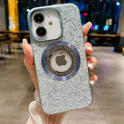 Luxury Hummy Case Sparkling Powder  Case for iPhone