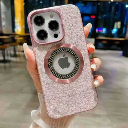 Luxury Hummy Case Sparkling Powder  Case for iPhone