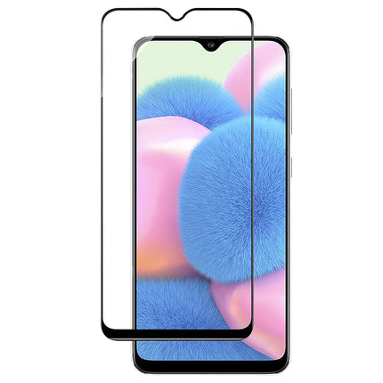 HC Tempered Glass for Samsung Galaxy M21 / M30s / M30 / A30s / M21 (2021) Edition | Screen Protector Full HD Quality Tempered Glass Anti-Scratch Edge to Edge Coverage with Installation Kit (Black)