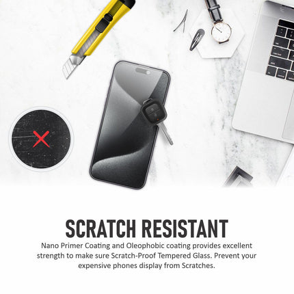 Privacy Tempered Glass Screen Protector for iPhone 16 Pro
