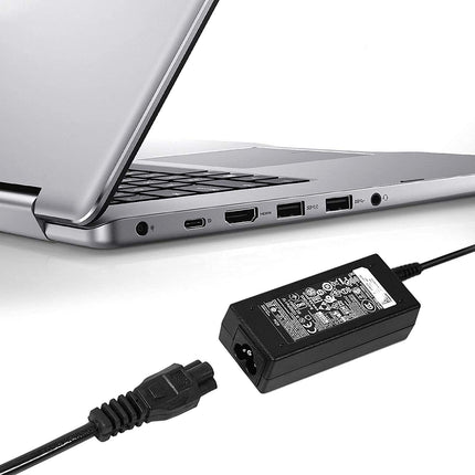 TGG 3 Pin Laptop Power Cable Universal Replacement for Laptop Charger Adapter Power Cord for Laptop - (1.5M, Black)