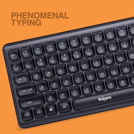 Fingers SuperClicks K4 Wired Multimedia USB Keyboard
