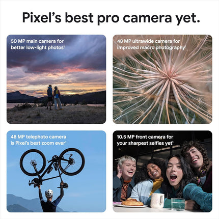 Google Pixel 8 Pro - Refurbished , 12 GB RAM / 256 GB, Obsidian