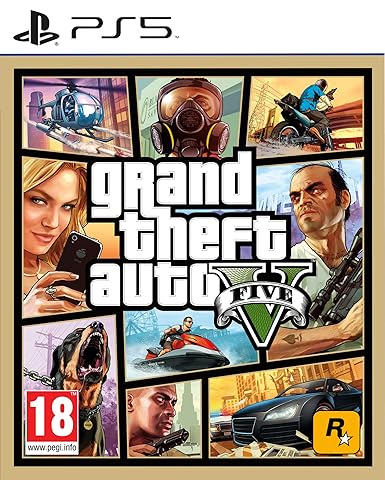 Rockstar Games PS5 Video Game ConsoleGrand Theft Auto V(CD)
