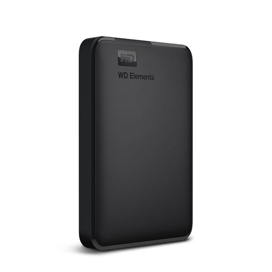 WD Elements 1 TB Wired External Hard Disk Drive (HDD)  (Black)