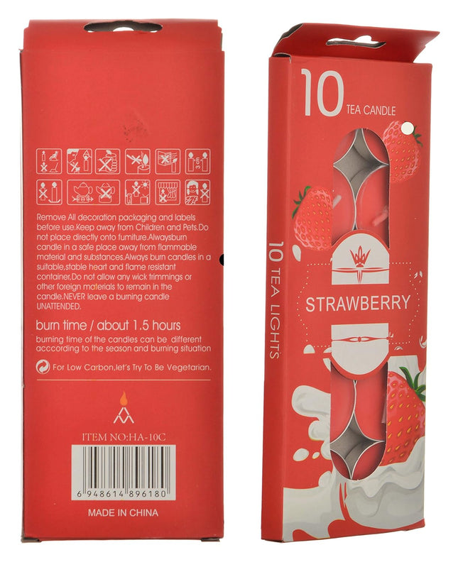 Craft Terrain Wax Diwali Diya (Multicolor, Pack of 10)