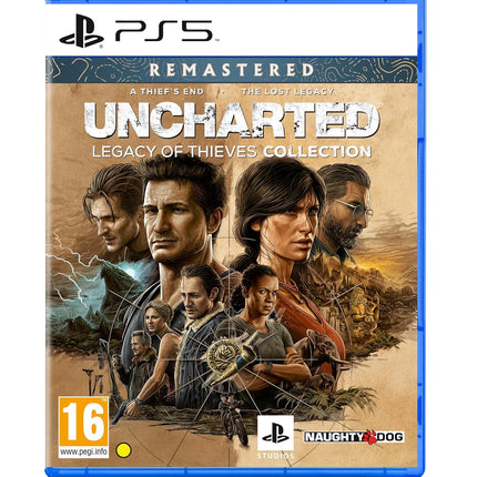 Sony Uncharted: Legacy Of Thieves Collection | Ps5 Game (Playstation 5)(CD)