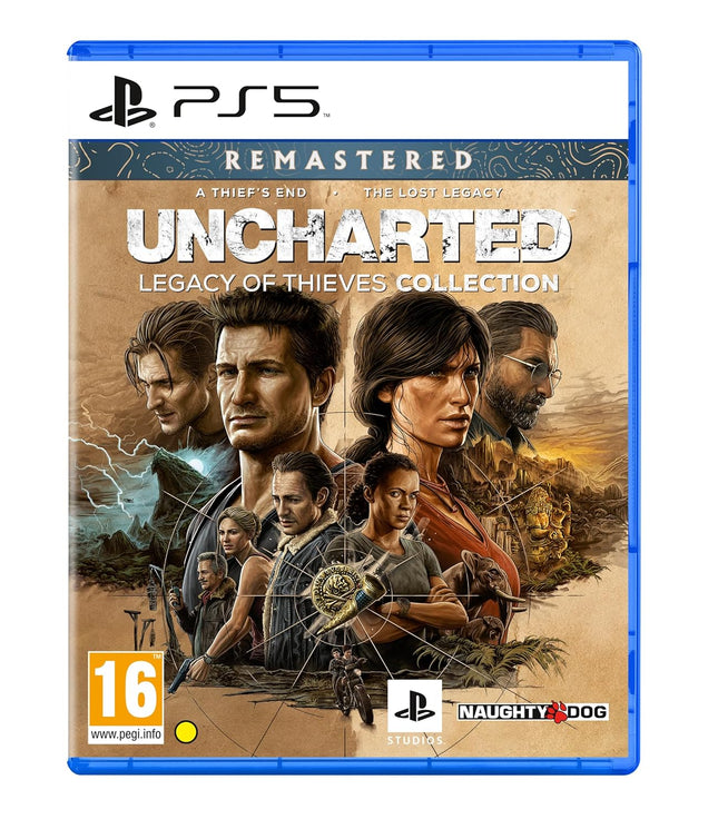 Sony Uncharted: Legacy Of Thieves Collection | Ps5 Game (Playstation 5)(CD)