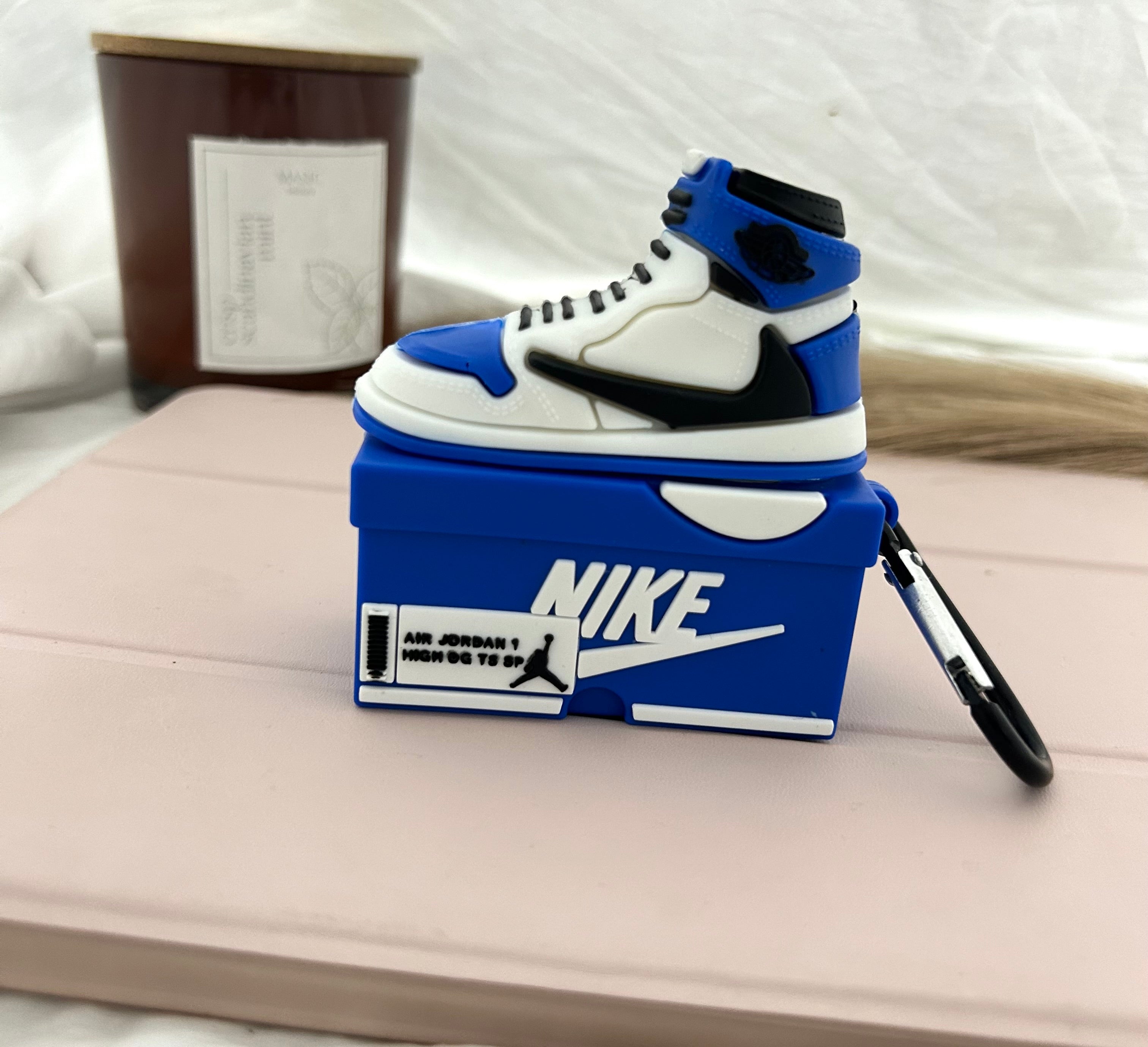 Jordan Airpod Case With Keychain Jordan Sneaker Inspired Air Pods