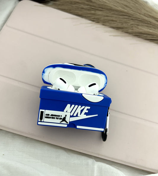 Sneaker Airpods Pro 2 Cases - Air Jordan 1 OffWhite Blue