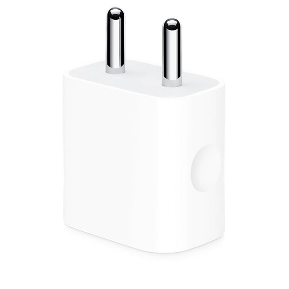 APPLE 20W ,USB-C POWER CHARGING ADAPTER WITH CABLE FOR IPHONE, IPAD & AIRPODS (WHITE)