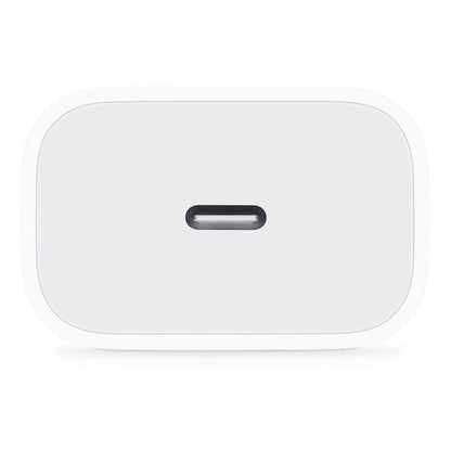 APPLE 20W ,USB-C POWER CHARGING ADAPTER WITH CABLE FOR IPHONE, IPAD & AIRPODS (WHITE)
