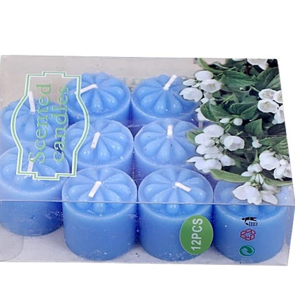 ME & YOU Beautiful Scented Tealight Candles | Candles for Diwali Festive |Candles for Home/Room Décor | Romantic Smokeless Wax Diya Candle (, Pack 6)
